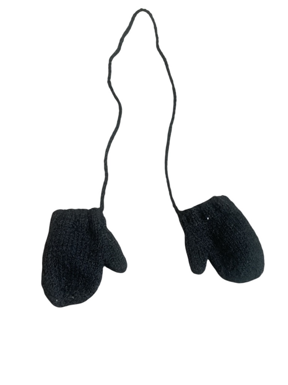 American Girl Samantha Mittens Black Retired